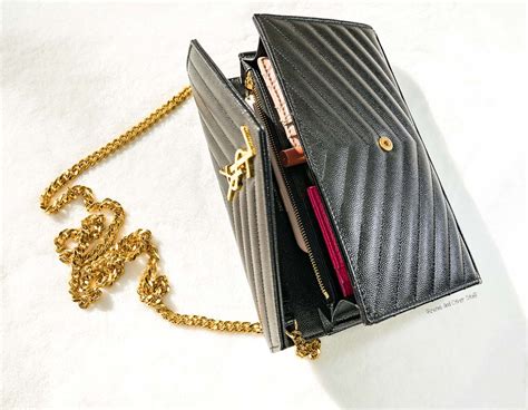 ysl wallet on a chain